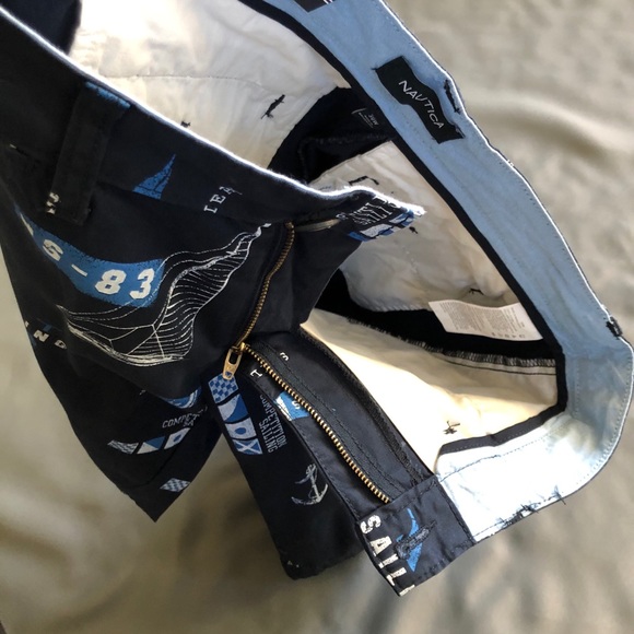 Nautica Men's Shorts Slim Fit Surf Sailing 30W New - Picture 14 of 15